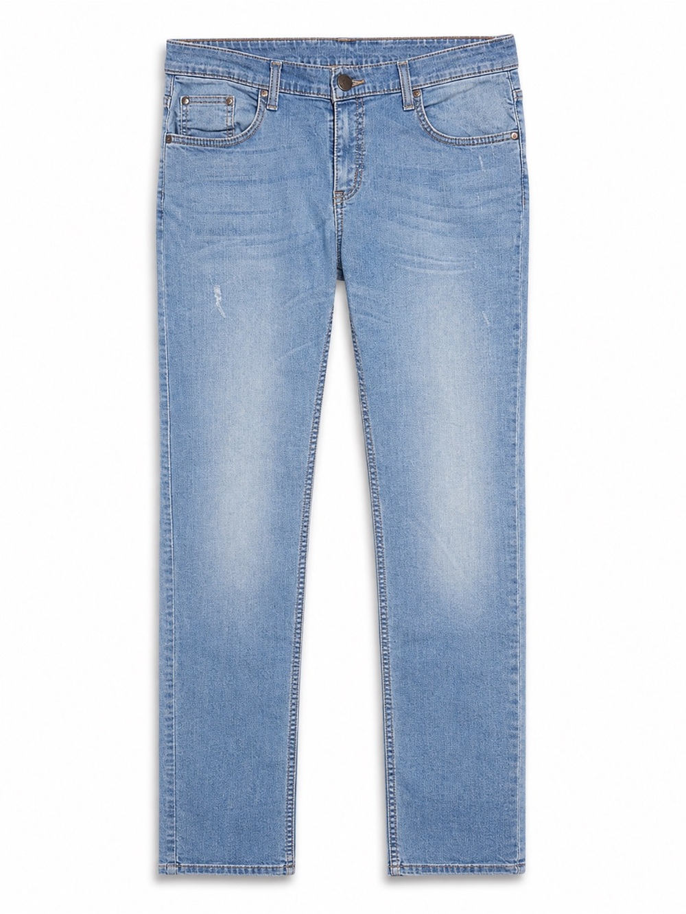 Wrangler Rock 47 Slim Straight Jeans Women’s 29x34 Light Wash